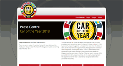 Desktop Screenshot of caroftheyear-press.org